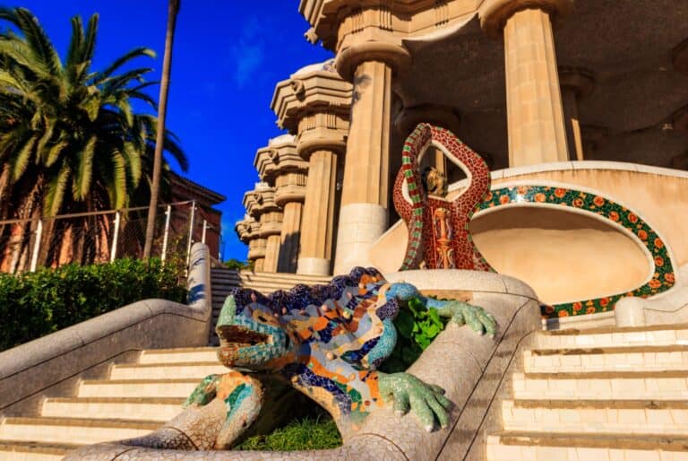 Entrée parc Güell et Musée de la Maison Gaudí