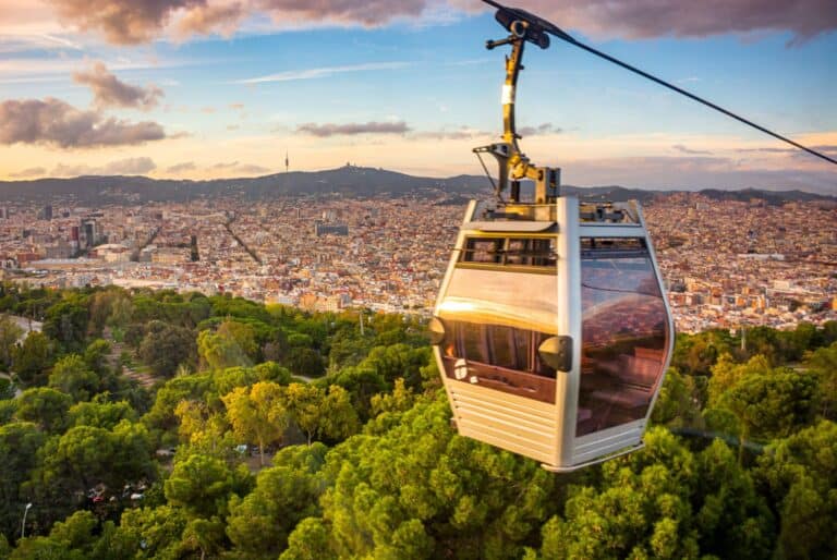 Poble Espanyol + Téléphérique de Montjuïc