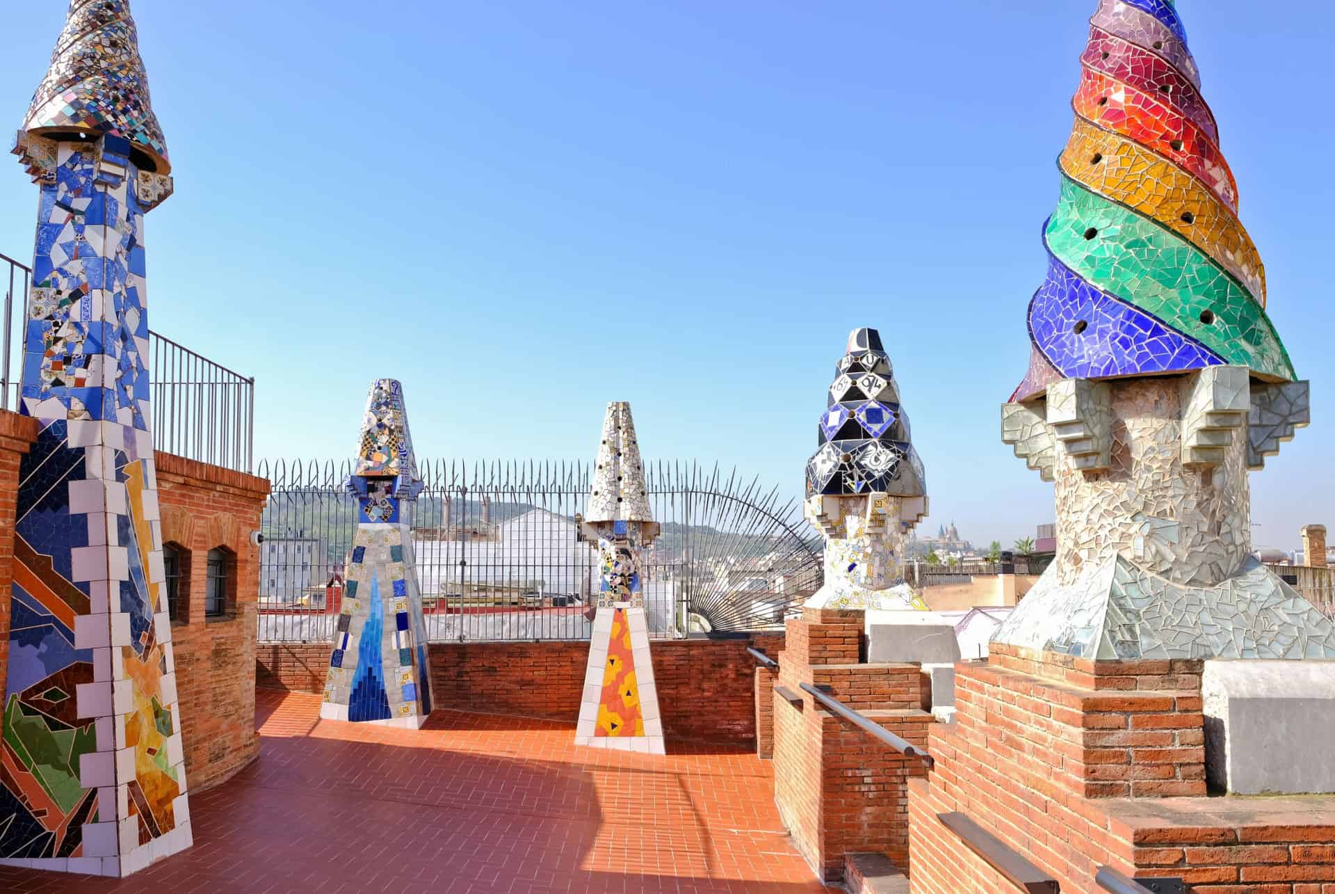 cheminees palau guell cheminees palau guell