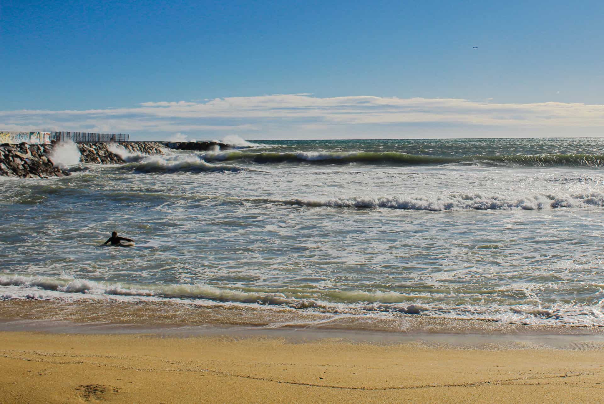 Playa de Llevant barcelone en juillet Playa de Llevant barcelone en juillet