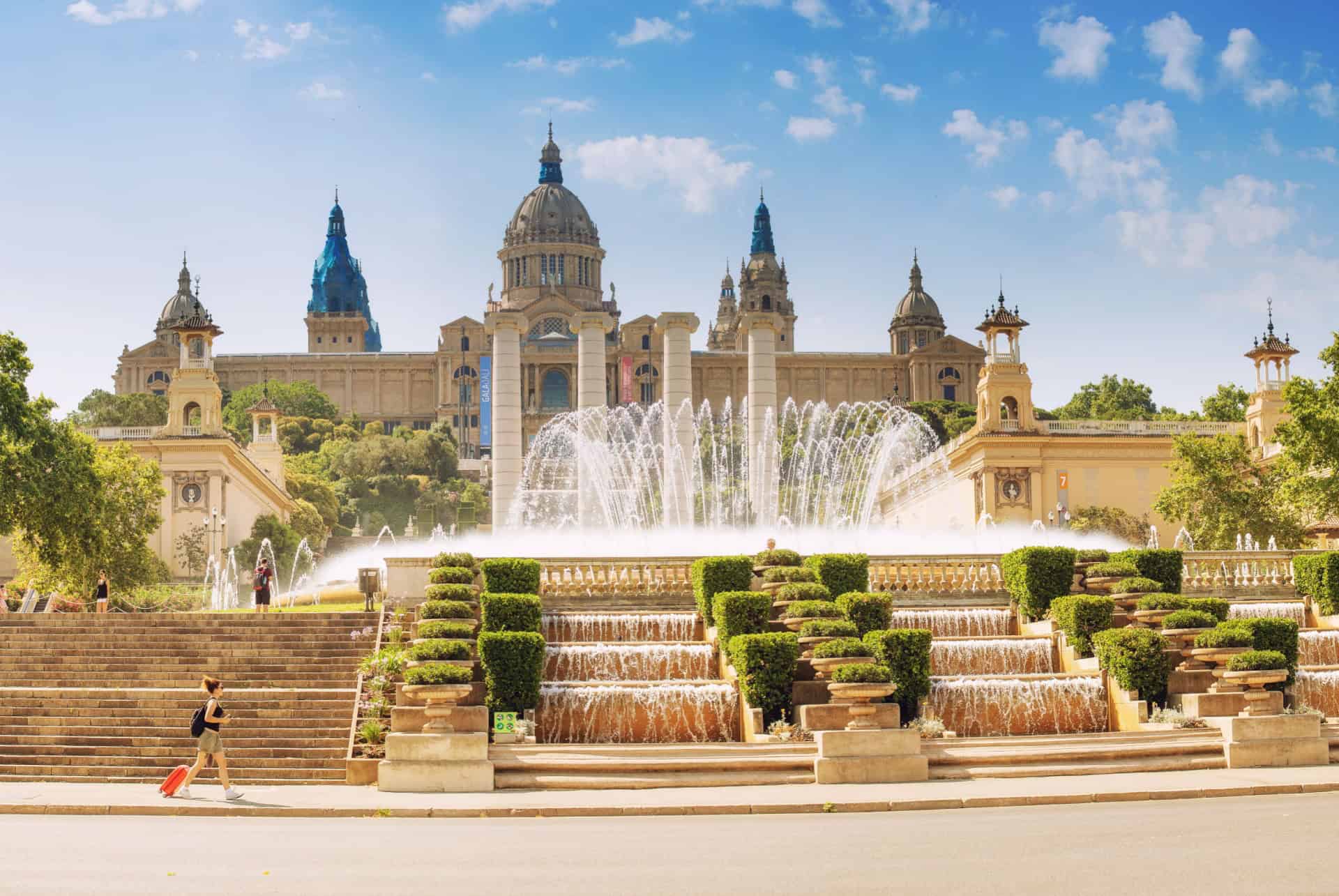 fontaine montjuic placa espanya fontaine montjuic placa espanya