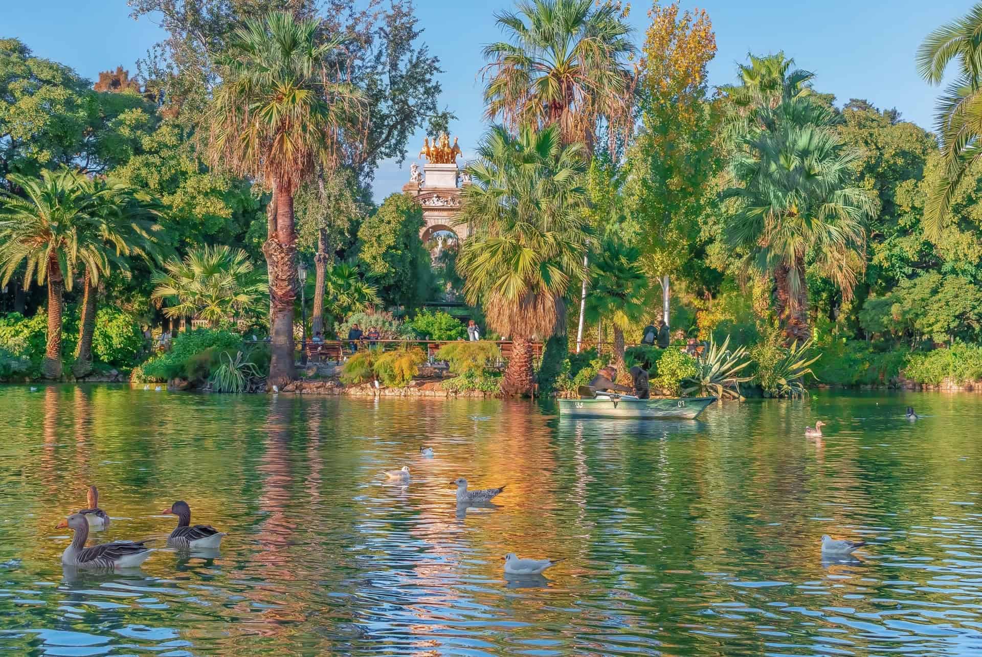 etang parc ciutadella