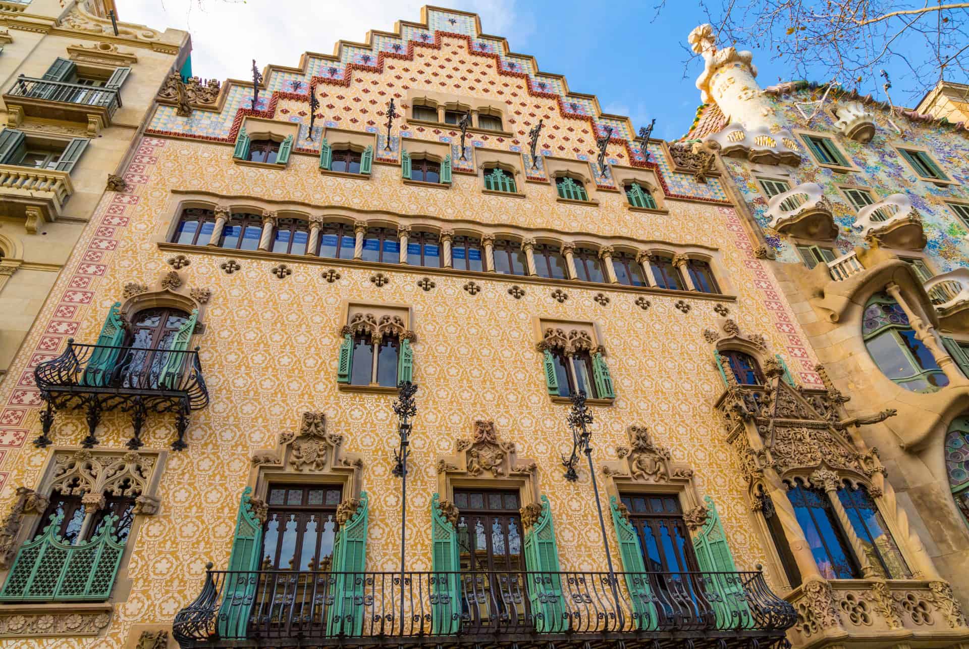 facade casa amatller plus beaux monuments de barcelone casa amatller
