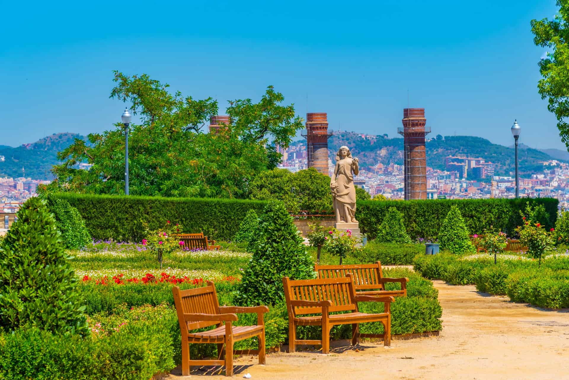 jardin del mirador a cote du chateau de montjuic jardin del mirador a cote du chateau de montjuic