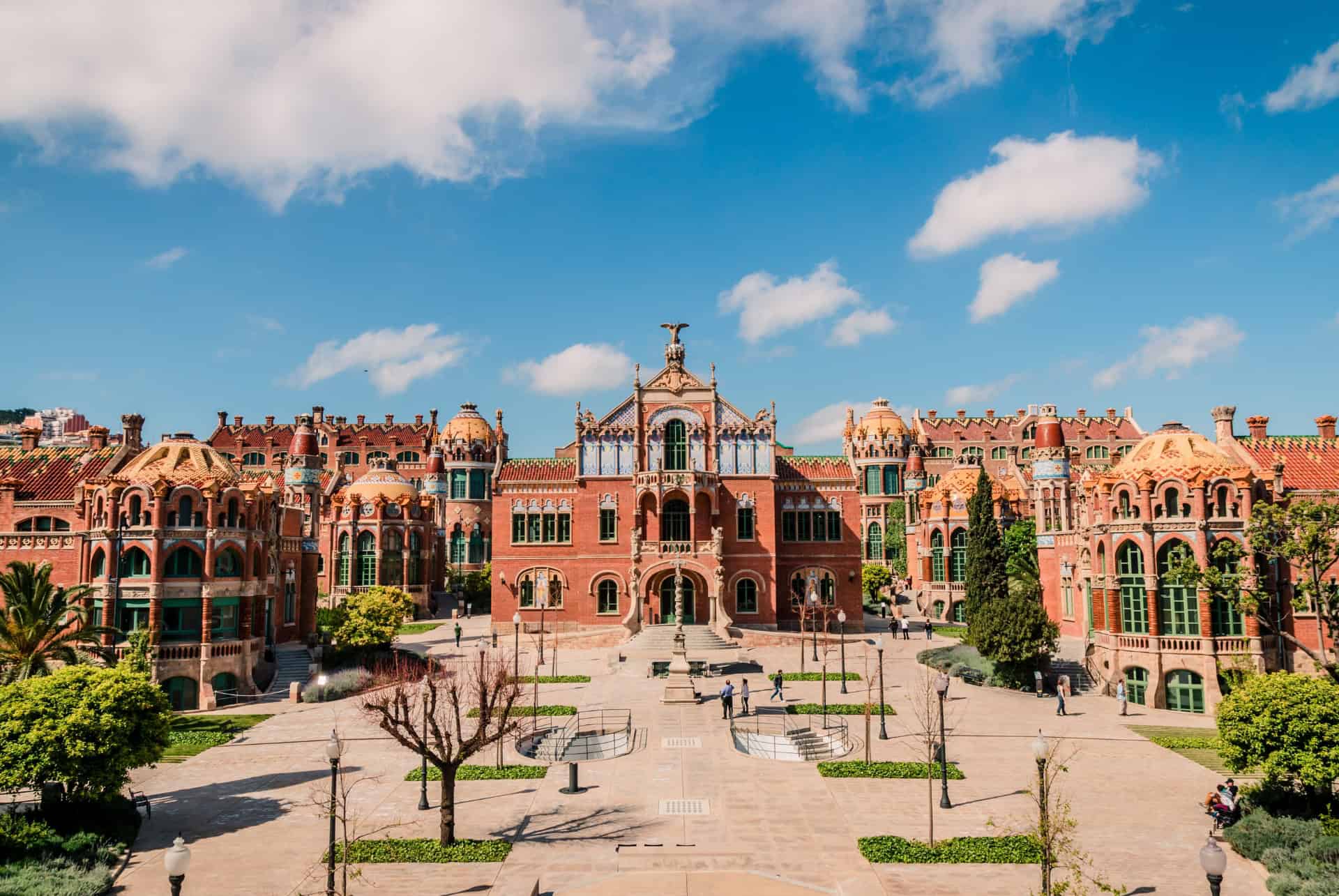 vue aerienne hospital sant pau vue aerienne hospital sant pau