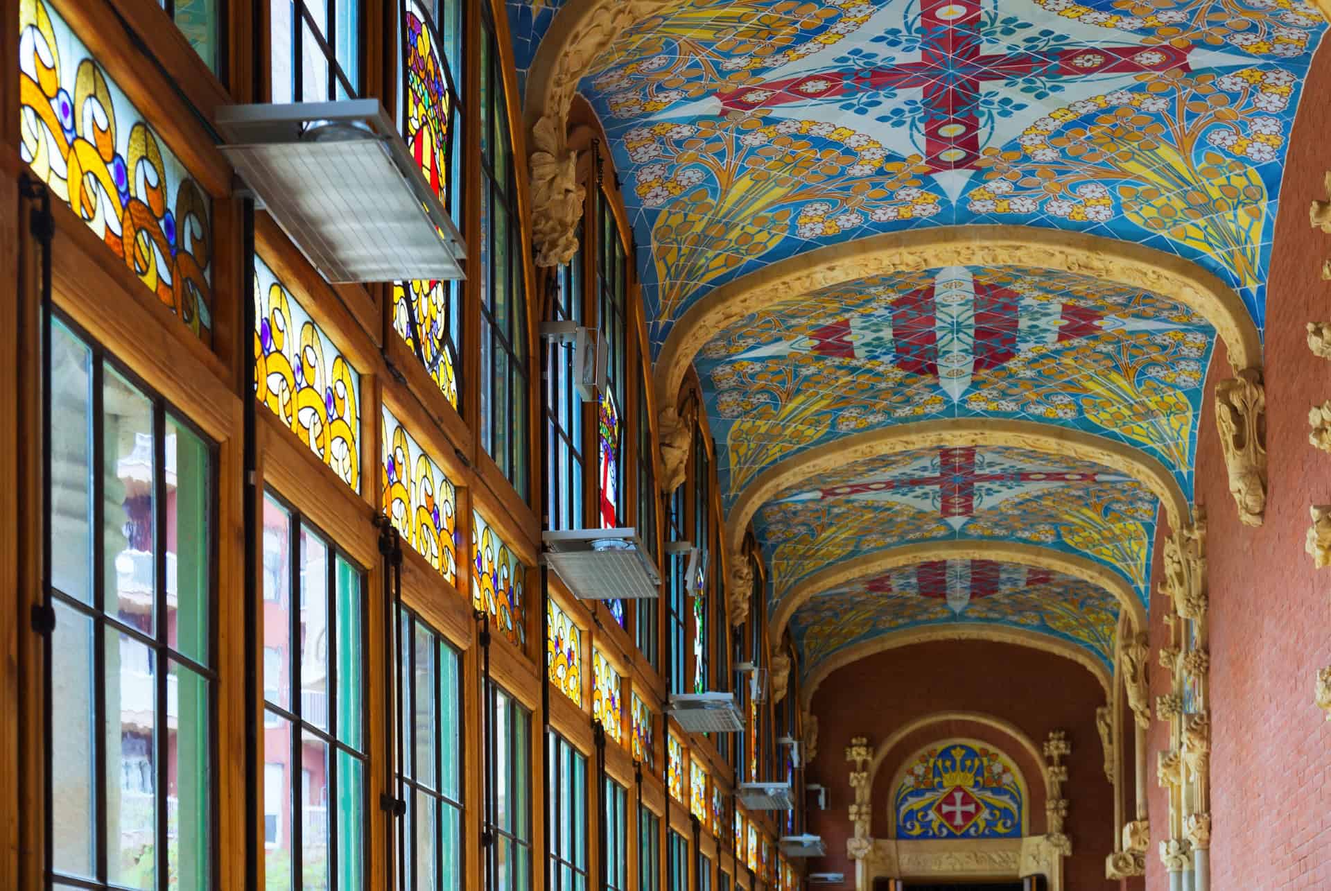 vue interieur hospital sant pau vue interieur hospital sant pau