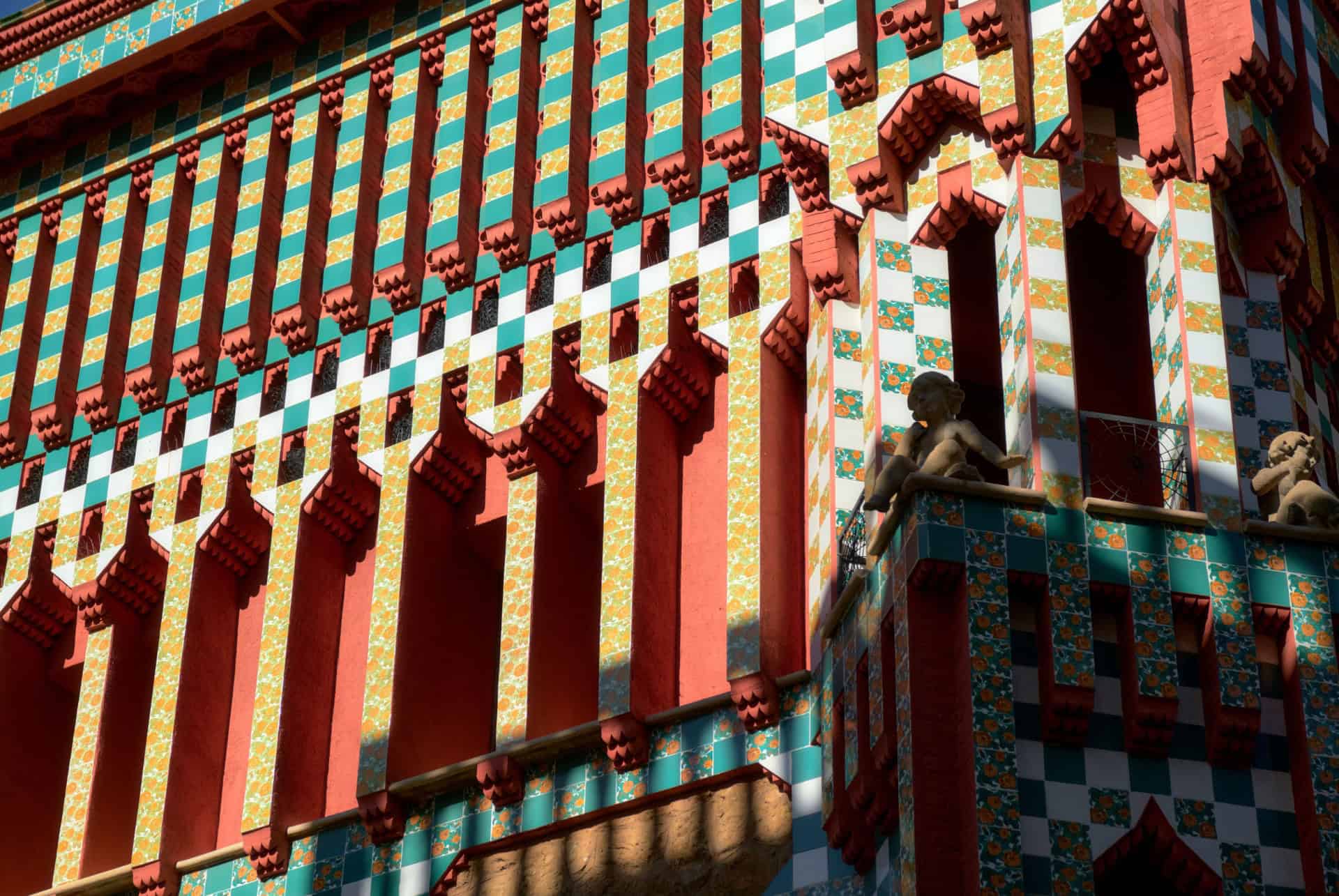 facade de la casa vicens facade