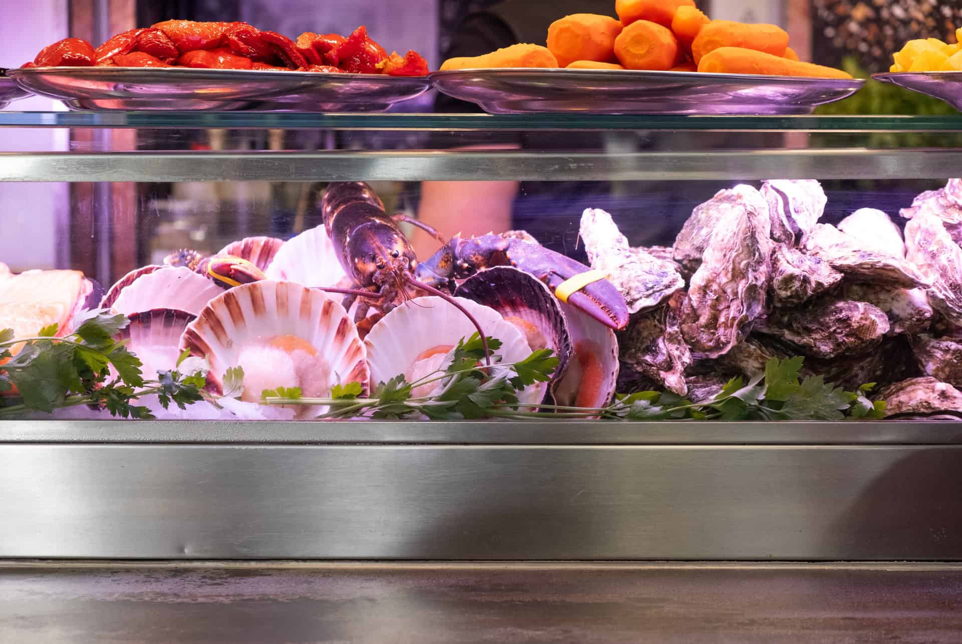 fruits de mer marché