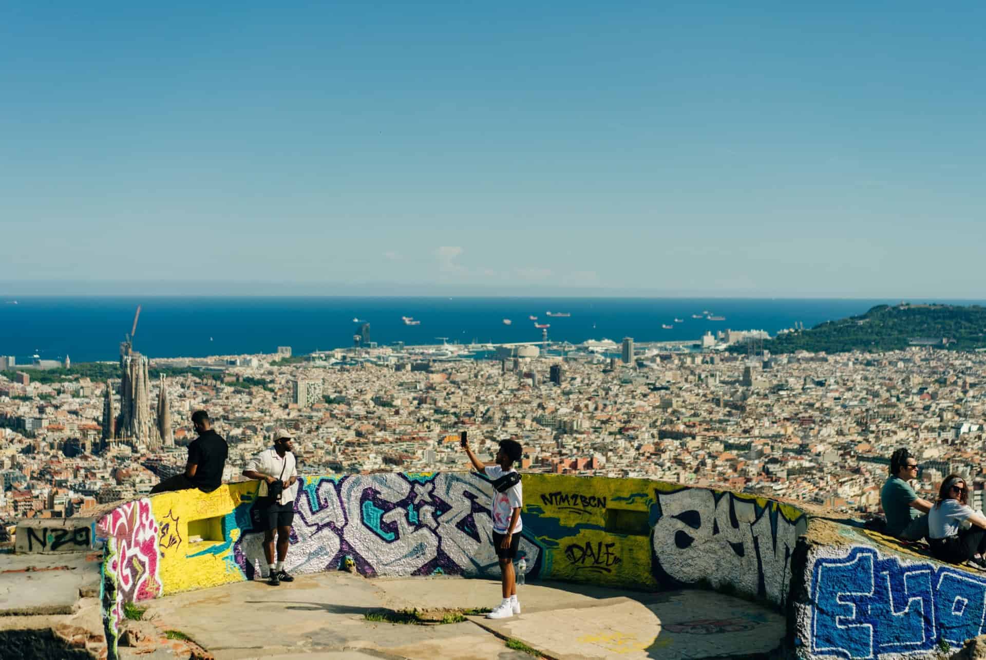 vue panoramique barcelone