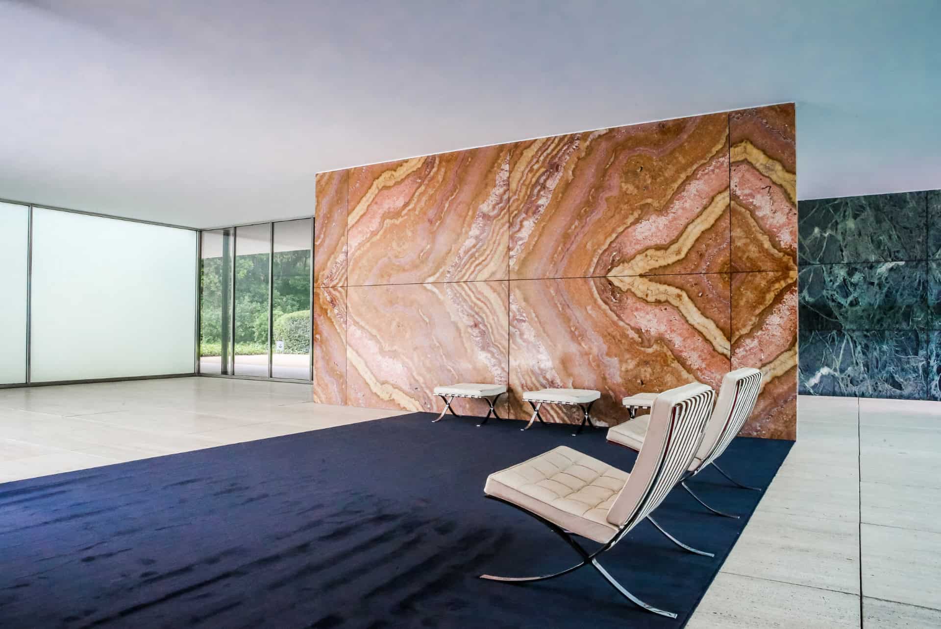pavillon mies van der rohe interieur pavillon mies van der rohe interieur